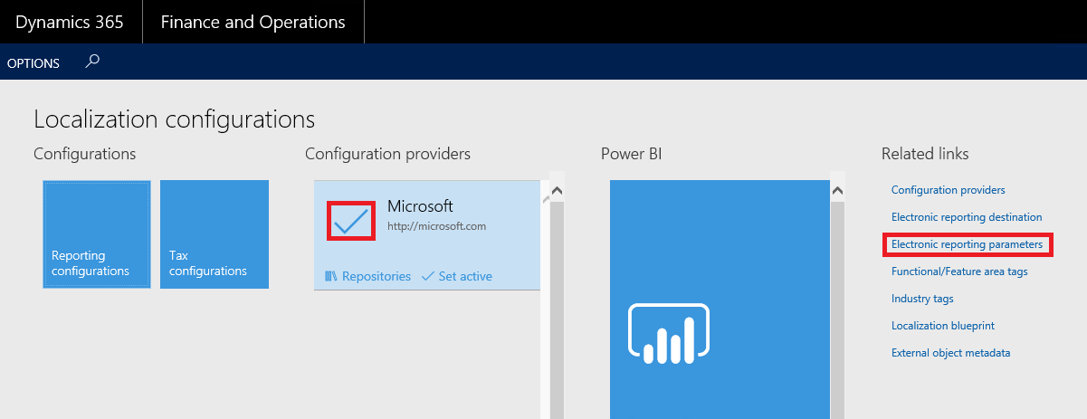 This image shows you how to import GER configurations.