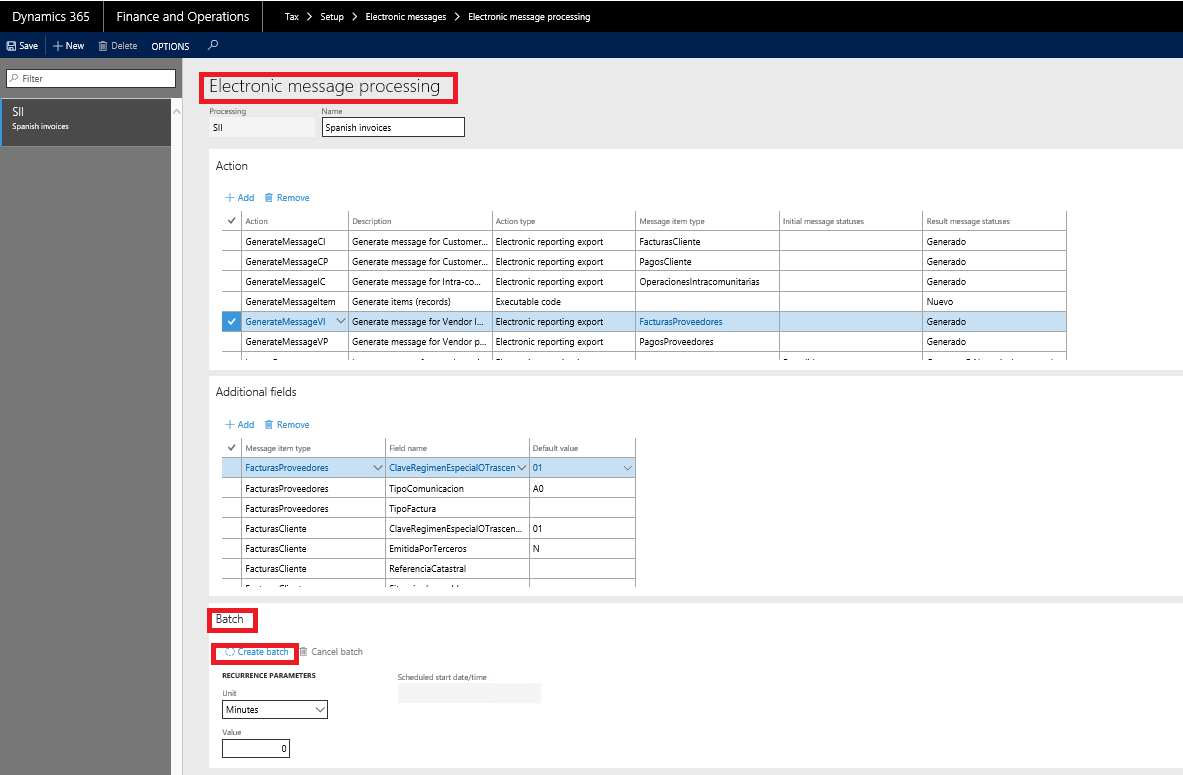 This image shows you how to execute SII register operation in batch manually.