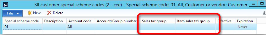 This image shows how to enhance Special scheme code setup.