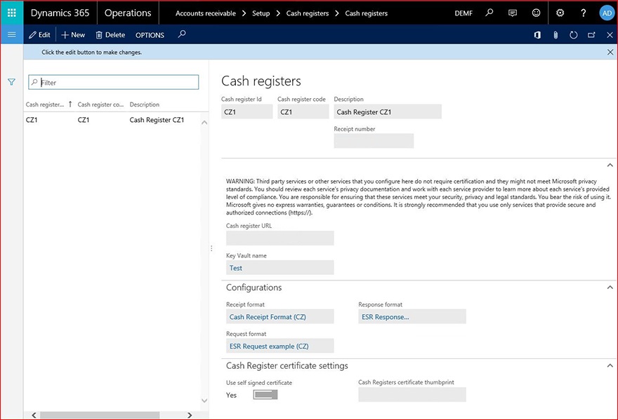 This image shows how to create a cash register.