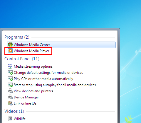 Windows Media Player